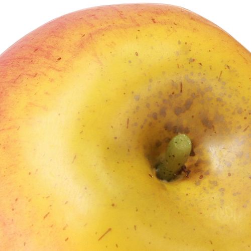 daiktų Dekoratyvinis obuolių geltonumo ir raudonumo dekoratyvinis vaisių maisto manekenas Ø9cm