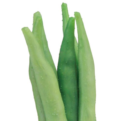 daiktų Dekoratyvinės pupelės Dirbtinės daržovės Green Real Touch 17cm 6 vnt