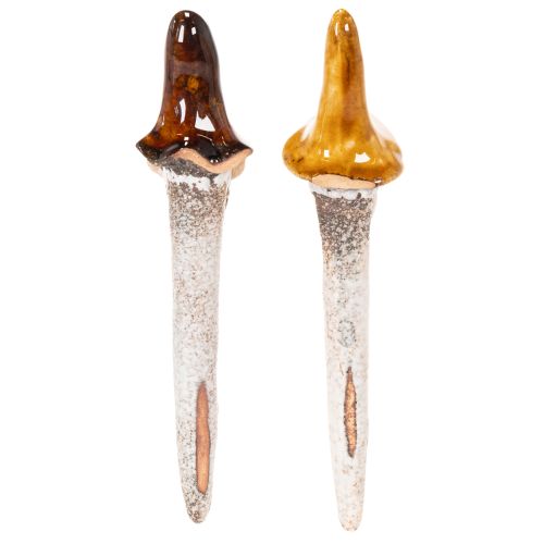 Dekoratyvinė sodo nykštuko figūrėlė augalų vazonams, 16 cm, 2 dalys | Floristik24.lt