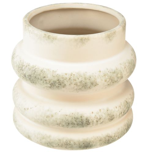 Dekoratyvinė sėjamoji sausoms kompozicijoms kreminė pilkai žalia 16×16cm