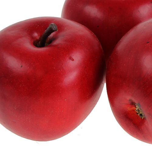daiktų Dekoratyvinė obuolių raudona 6,5cm 12 vnt