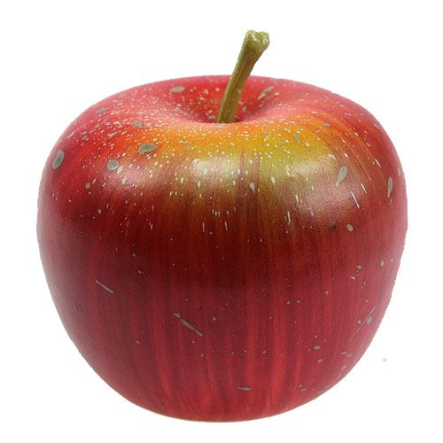 daiktų Dekoratyviniai obuoliai 4cm tamsiai raudoni 6vnt