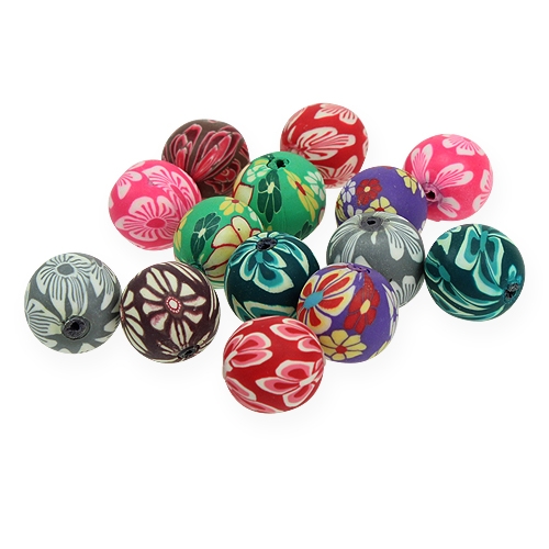 Floristik24 Dekoratyvinis perlas, asorti 1,9 cm 60p