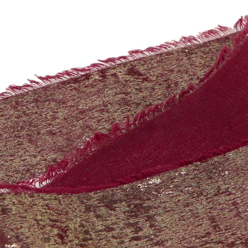 daiktų Dekoratyvinė juostelė Kalėdinė dekoratyvinė juostelė Bordeaux Gold W40mm L10m