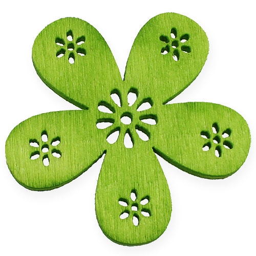 daiktų Dekoratyvinės gėlės žalios Ø2cm - Ø4cm 96p