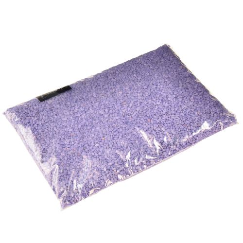 daiktų Dekoratyvinės granulės alyvinės spalvos dekoratyviniai akmenys violetiniai 2mm - 3mm 2kg