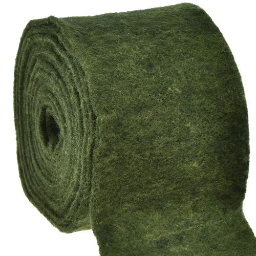 Veltinio juosta vilna juostelė craft veltinio veltinio ritinėlis tamsiai žalias 15cm 5m