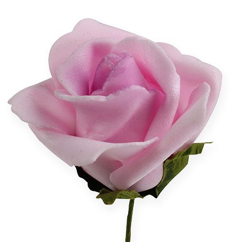 daiktų Putplasčio rožė Ø4,5cm šviesiai violetinė 36p