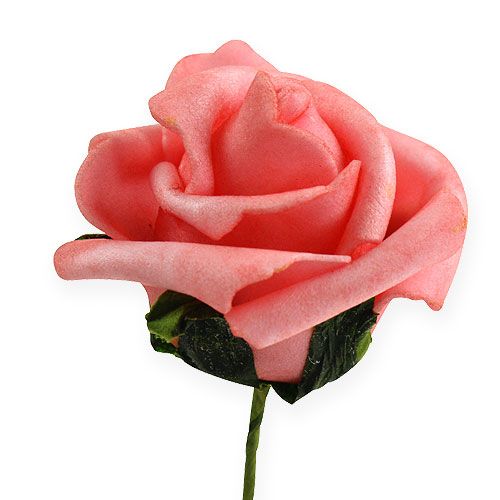 daiktų Putplasčio rožė Ø4,5cm rožinė 36p