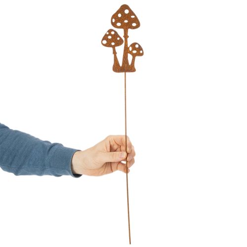 Sodo kuolas, sendinto plieno, dekoratyvinis musmirės kuolas, 15 cm, 6 vnt. | Floristik24.lt