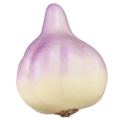 daiktų Daržovių puošmena česnakai geltonai violetiniai tinklelyje Ø4,5cm 12 vnt