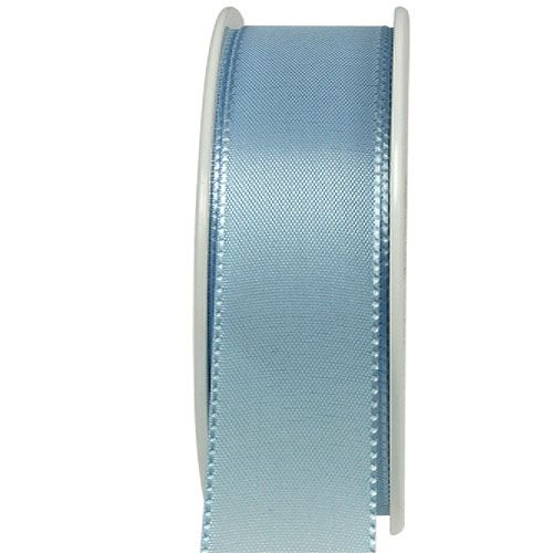 Dovanų ir dekoravimo juostelė 40mm x 50m šviesiai mėlyna