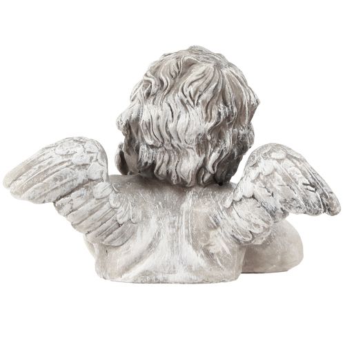 daiktų Kapo puošmena angelo biustas kapo puošmena poliresin 16×10×11,5cm 2 vnt.