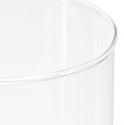 Floristik24 Aukšta stiklinė vaza kūgio formos gėlių vazos stiklas 30cm Ø10,5cm