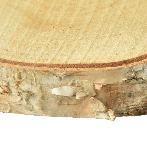 daiktų Mediniai diskai dekoratyviniai beržo medžio diskai Ø15-18cm 3 vnt