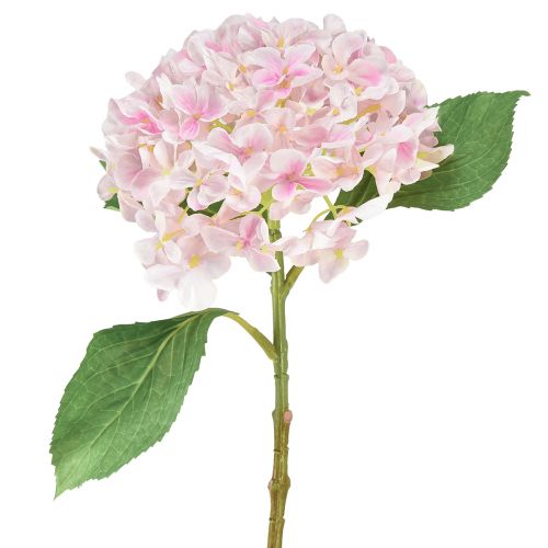 Floristik24 Hortenzija dirbtinė šviesiai rožinė dirbtinė gėlė rožinė Ø15,5cm 45cm
