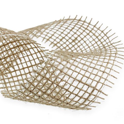 daiktų Džiuto juostelė natūrali 5cm 40m