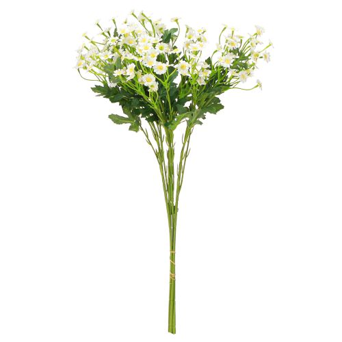 daiktų Ramunėlių dirbtinės pievos gėlės Baltos 58cm 4vnt
