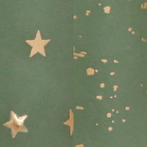 daiktų Žvakė kaip eglutė Kalėdinė žvakė žalia auksinė Ø4.5cm H25cm 2vnt.