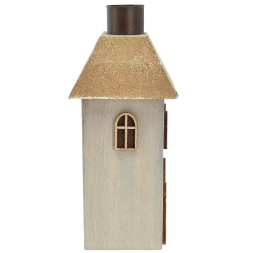 daiktų Žvakių laikiklis Kalėdinis namelis lazdinėms žvakėms 14,5cm 2vnt