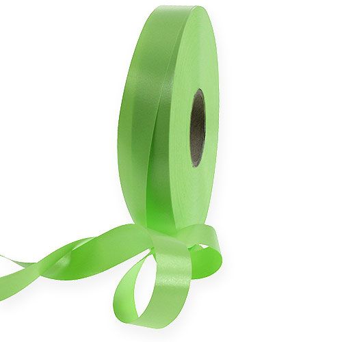Garbanojimo juostelė šviesiai žalia 19mm 100m