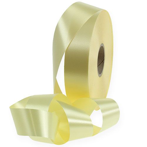 daiktų Garbanojimo juostelė 30mm 100m geltona šviesa