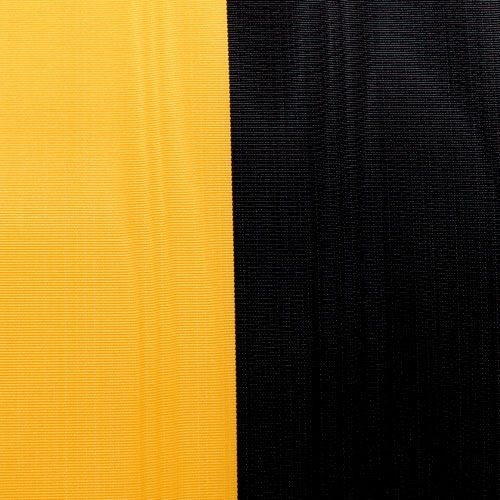 daiktų Vainiko juostelės muaro geltona-juoda 125 mm