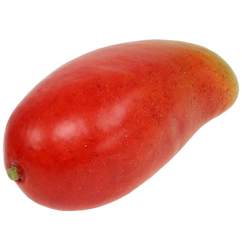 Floristik24 Dirbtinis mango raudonas, geltonas 15cm