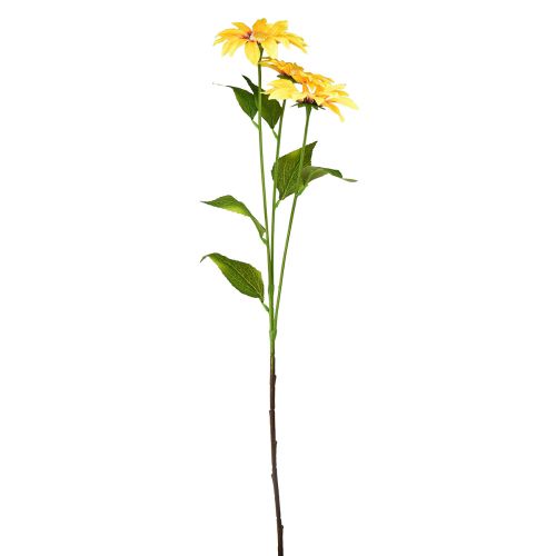 daiktų Dirbtinės saulėgrąžos Dekoratyvinės gėlės Geltonos 79cm 3vnt