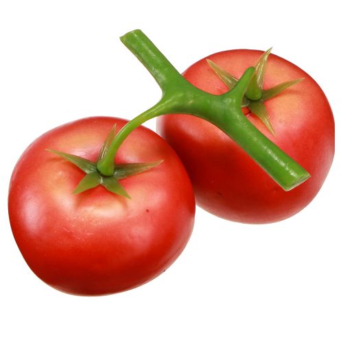Floristik24 Dirbtiniai pomidorai dekoratyviniai vynmedžiai pomidorai raudoni Ø6cm 5 vnt