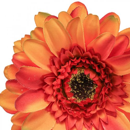 daiktų Dirbtinė gerberos gėlė, dirbtinė gėlė oranžinė Ø11cm 50cm