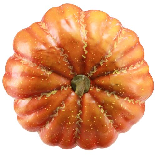 daiktų Dirbtinis moliūgas oranžinės spalvos dirbtinių daržovių rudenį Ø27cm