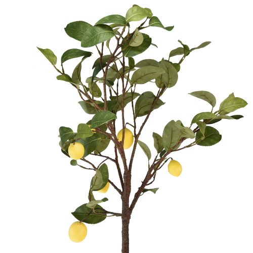 daiktų Dirbtinis citrinmedis vazone geltonas 90cm