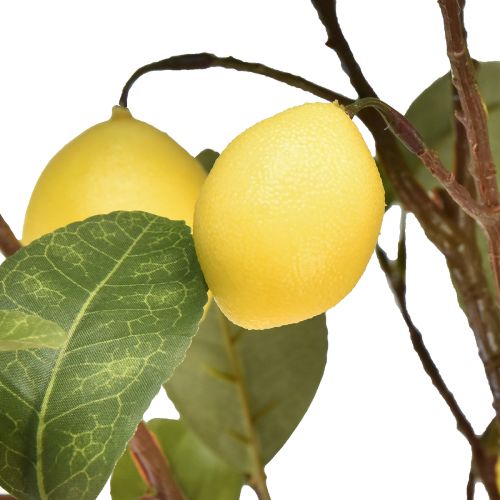 daiktų Dirbtinis citrinmedis vazone geltonas 90cm