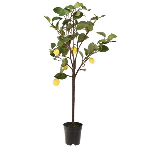 daiktų Dirbtinis citrinmedis vazone geltonas 90cm