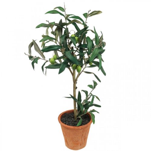 Floristik24 Dirbtinis alyvmedis vazone Dirbtinis augalas Alyvuogė H63,5cm