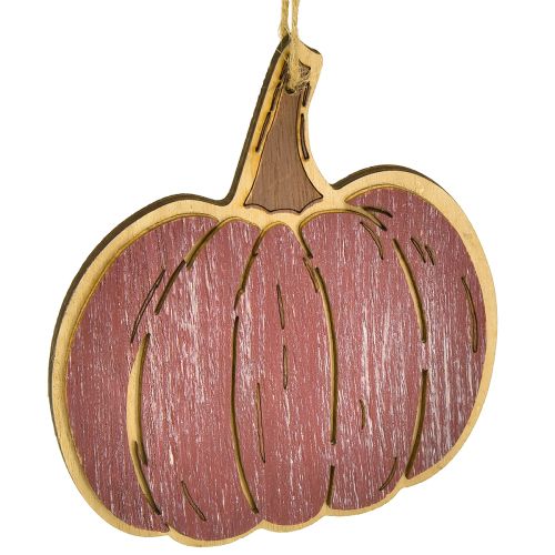daiktų Moliūgų puošmena kabinti medinę dekoraciją rudens 14,5x13cm 8 vnt