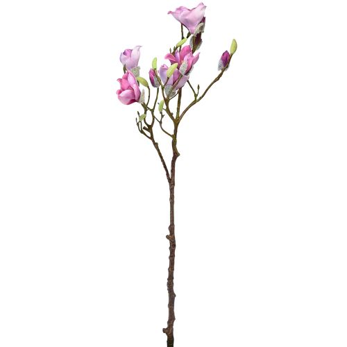 daiktų Dirbtinė gėlė magnolijos šakelė, magnolijos rausva 92cm