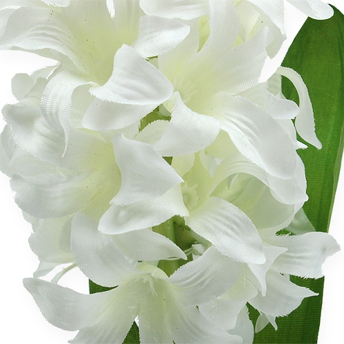 daiktų Šilkinės gėlės hiacintas baltos 33cm