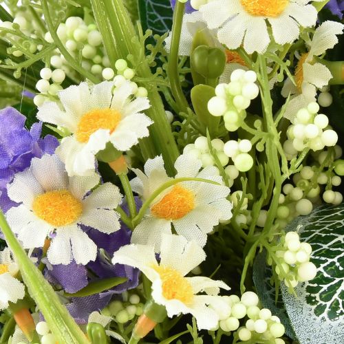 daiktų Dirbtinių gėlių dekoravimas dirbtinių gėlių puokštė ramunės 40cm
