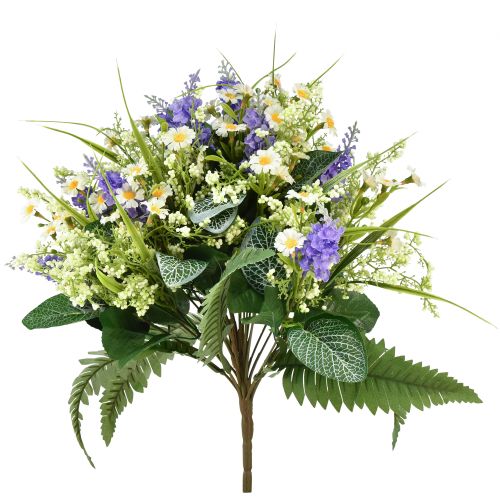 Floristik24 Dirbtinių gėlių dekoravimas dirbtinių gėlių puokštė ramunės 40cm