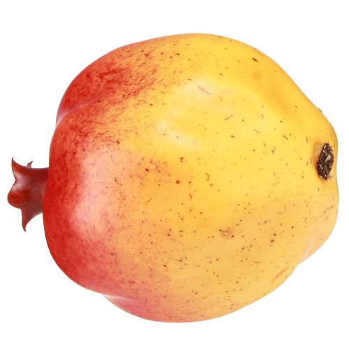 daiktų Dirbtinių vaisių granatas dirbtinis raudonas geltonas 9×11cm