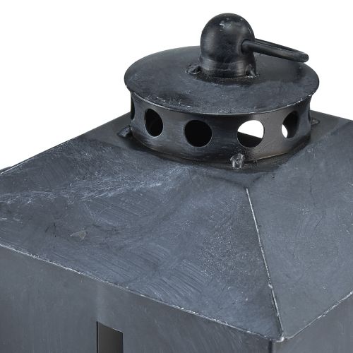 daiktų Žibintų kapo šviesos skersinis langas metalinis antikvarinis pilkas 13 x 27cm