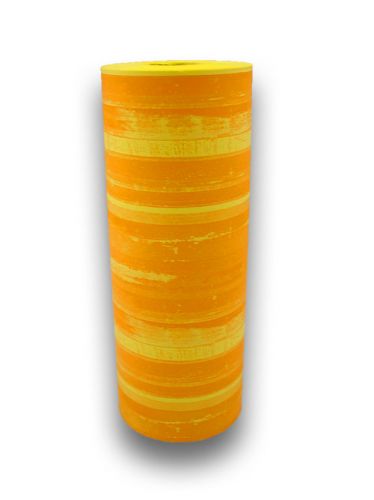 Floristik24 Rankogalių popierius 37,5cm 100m geltona/oranžinė