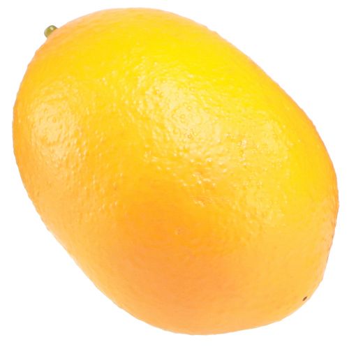 daiktų Viduržemio jūros dekoratyvinė citrina dirbtinė citrina Ø6,5cm 9cm