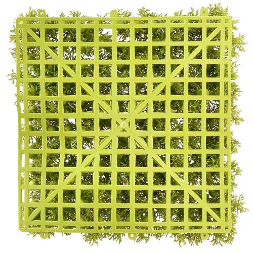 daiktų Dirbtinis samanų kilimėlis – puikiai tinka samanų paveikslui šviesiai žaliai 25×25cm