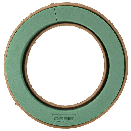 Floristik24 OASIS® Biolit® Žiedas/Vainikas 38cm 2 vnt