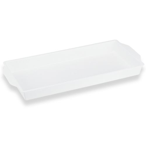 Floristik24 Dėklas gėlių putoms OASIS® Baltas 23×11×2,5 cm 25 vnt.