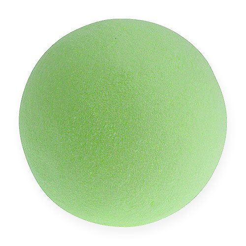 Floristik24 Putplasčio rutuliukai žali 9cm 4vnt