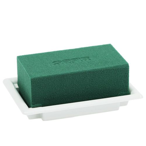 daiktų OASIS® Table Deco Mini gėlių putplasčio plytelės 13cm×9cm×5cm 16 vnt.